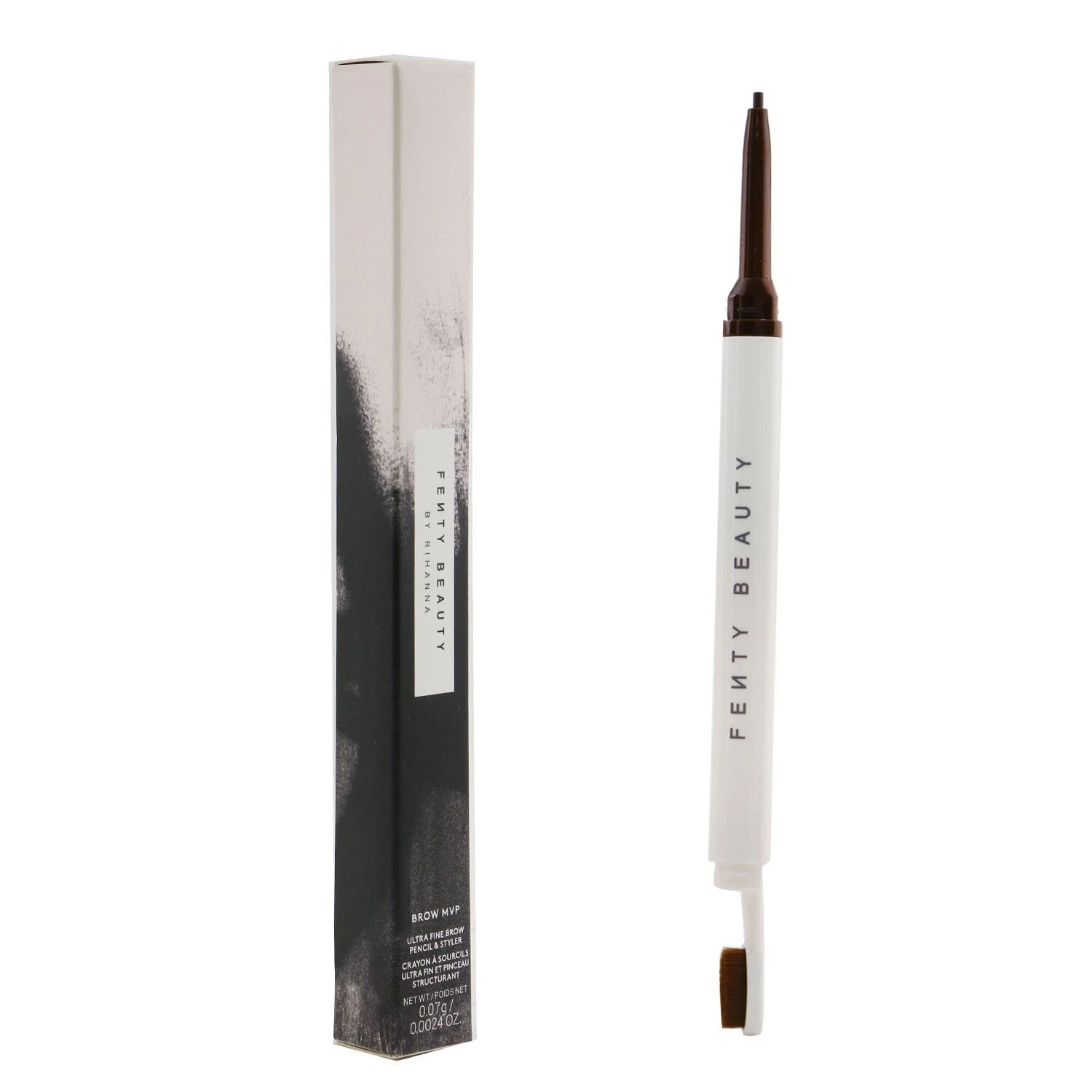 Fenty Beauty By Rihanna Brow MVP Ultra Fine Brow Pencil & Styler - # Dark Brown 0.07g/0.0024oz 13 Fenty Beauty By Rihanna Brow MVP Ultra Fine Brow Pencil & Styler - # Dark Brown 0.07g/0.0024oz - Image 11