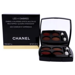 Chanel Les 4 Ombres Multi-Effect Quadra Eyeshadow - # 268 Candeur Et Experience By Chanel For Women - 0.07 Oz Eyeshadow
