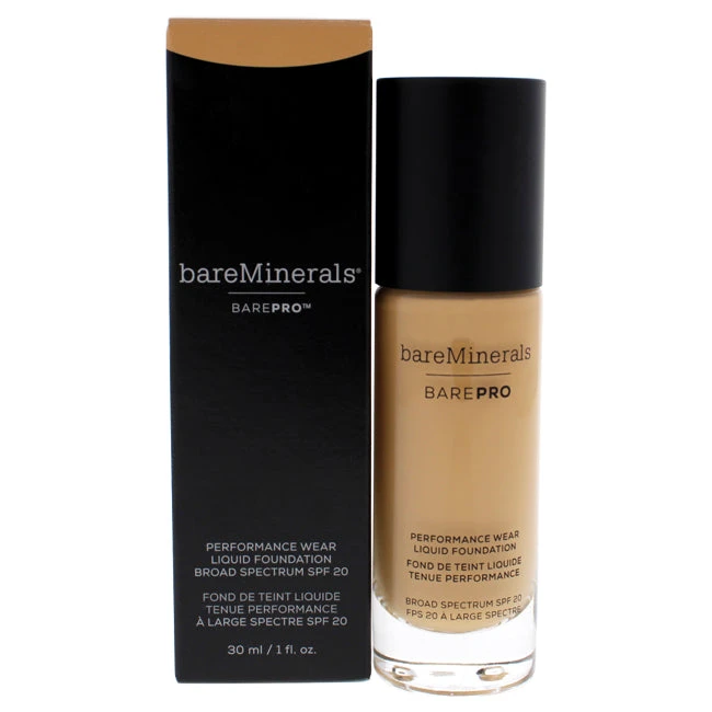 BareMinerals Barepro Performance Wear Liquid Foundation SPF 20 - 18 Pecan By BareMinerals For Women - 1 Oz Foundation 3 BareMinerals Barepro Performance Wear Liquid Foundation SPF 20 - 18 Pecan By BareMinerals For Women - 1 Oz Foundation