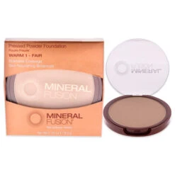 Mineral Fusion Pressed Powder Foundation - 01 Warm By Mineral Fusion For Women - 0.32 Oz Foundation