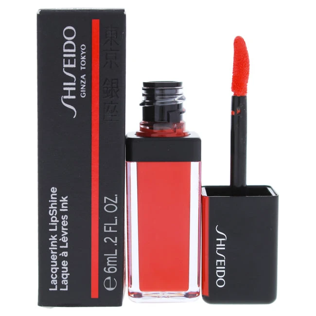 Shiseido LacquerInk LipShine - 305 Red Flicker By Shiseido For Unisex - 0.2 Oz Lip Gloss 3 Shiseido LacquerInk LipShine - 305 Red Flicker By Shiseido For Unisex - 0.2 Oz Lip Gloss