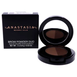 Anastasia Beverly Hills Brow Powder Duo - Dark Brown By Anastasia Beverly Hills For Women - 0.03 Oz Eyebrow