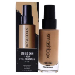 Smashbox Studio Skin 24 Hour Wear Hydrating Foundation - 2.22 Light-Medium With Neutral Olive Undertone By Smashbox For Women - 1 Oz Foundation