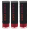Bourjois Rouge Edition - 42 Fuchsia Sari By Bourjois For Women - 0.12 Oz Lipstick - Pack Of 3