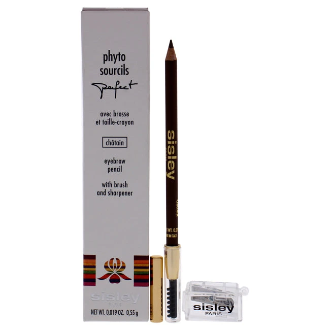 Sisley Phyto Sourcils Perfect Eyebrow Pencil With Brush And Sharpener - Chatain By Sisley For Women - 0.019 G EyeBrow Pencil 3 Sisley Phyto Sourcils Perfect Eyebrow Pencil With Brush And Sharpener - Chatain By Sisley For Women - 0.019 G EyeBrow Pencil